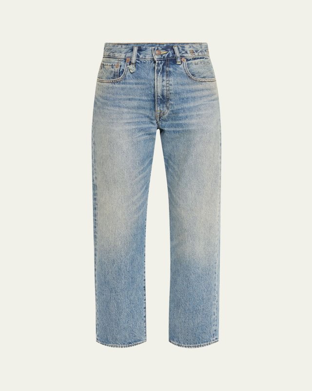 Mid-Rise Boyfriend Jeans